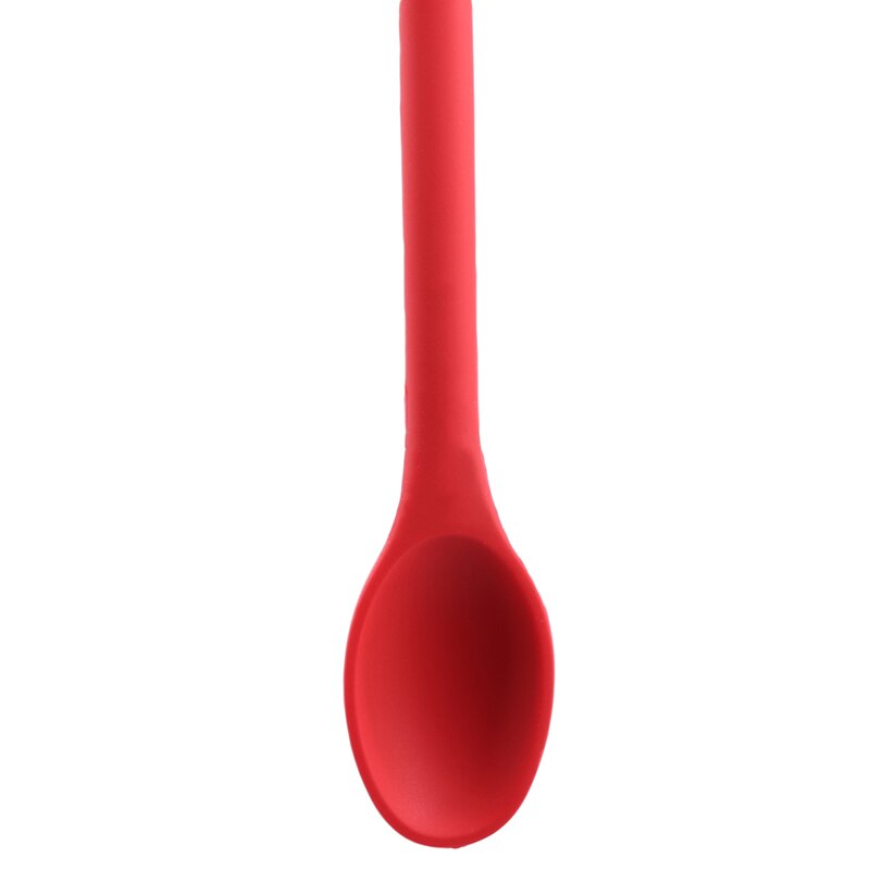 Gâteau mastic spatule cuillère à mélanger cuisine Silicone cuillère longue poignée ustensiles de cuisine vaisselle cuisine soupe cuillères