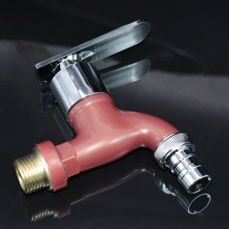 Tuin Irrigatie Slang Fitting Pijp Kraan Keuken Badkamer Wasmachine Kraan 1/2 Inch Mannelijke Plastic Kraan: D