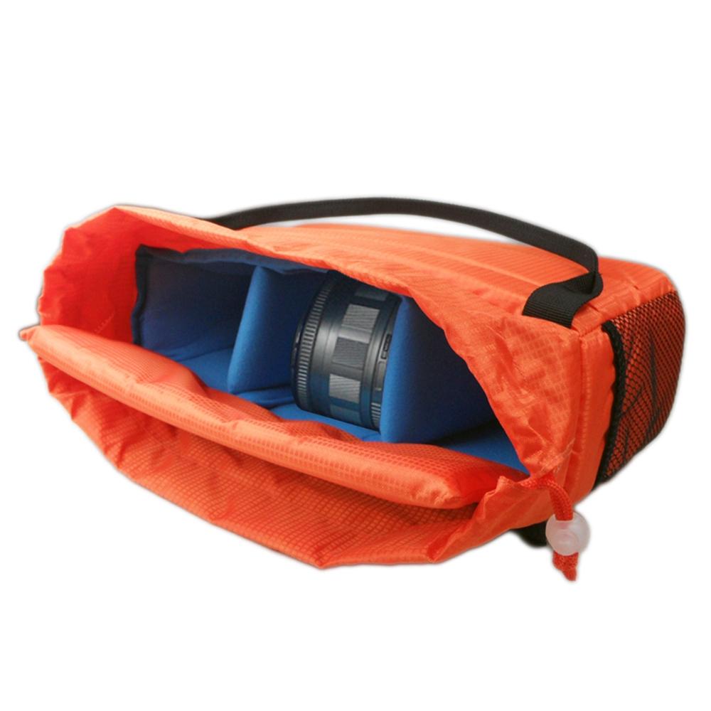 Photo Bag Insert Padded Camera Bag DSLR Partition Protection Case with Cover &amp; Handle Zaino Fotografico Camera Insert Bag