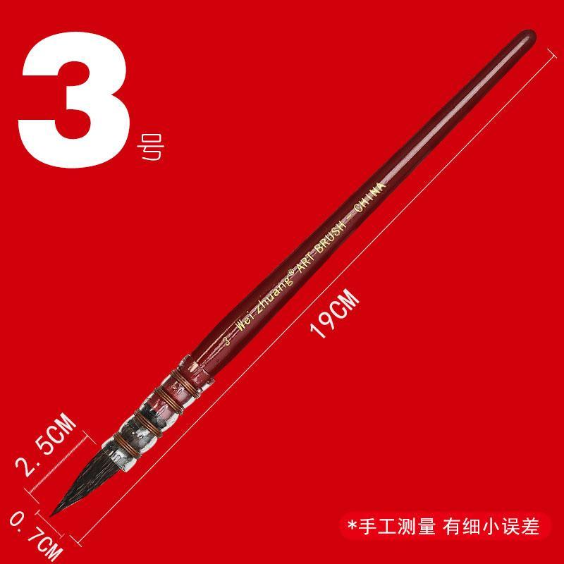 Raphael Serie 803 Set Pennelli Per Acquerello - Pure Little Grey Mounts On Feather (N.0 E N.2) + 1 Da Vinci 1570 - Fatti A Mano Francia