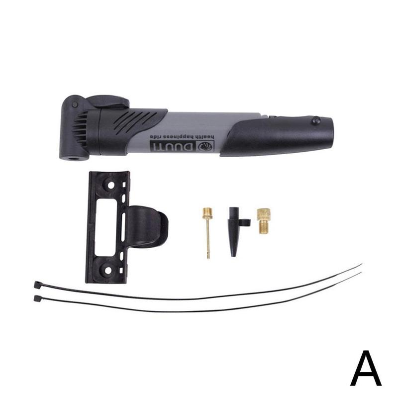 Bicycle Pump Mini Portable Multifunctional Tire Air Bike Mouth Inflator Plastic Cycling Ball Pump Tire Mtb Tyre High-streng T2u8: A