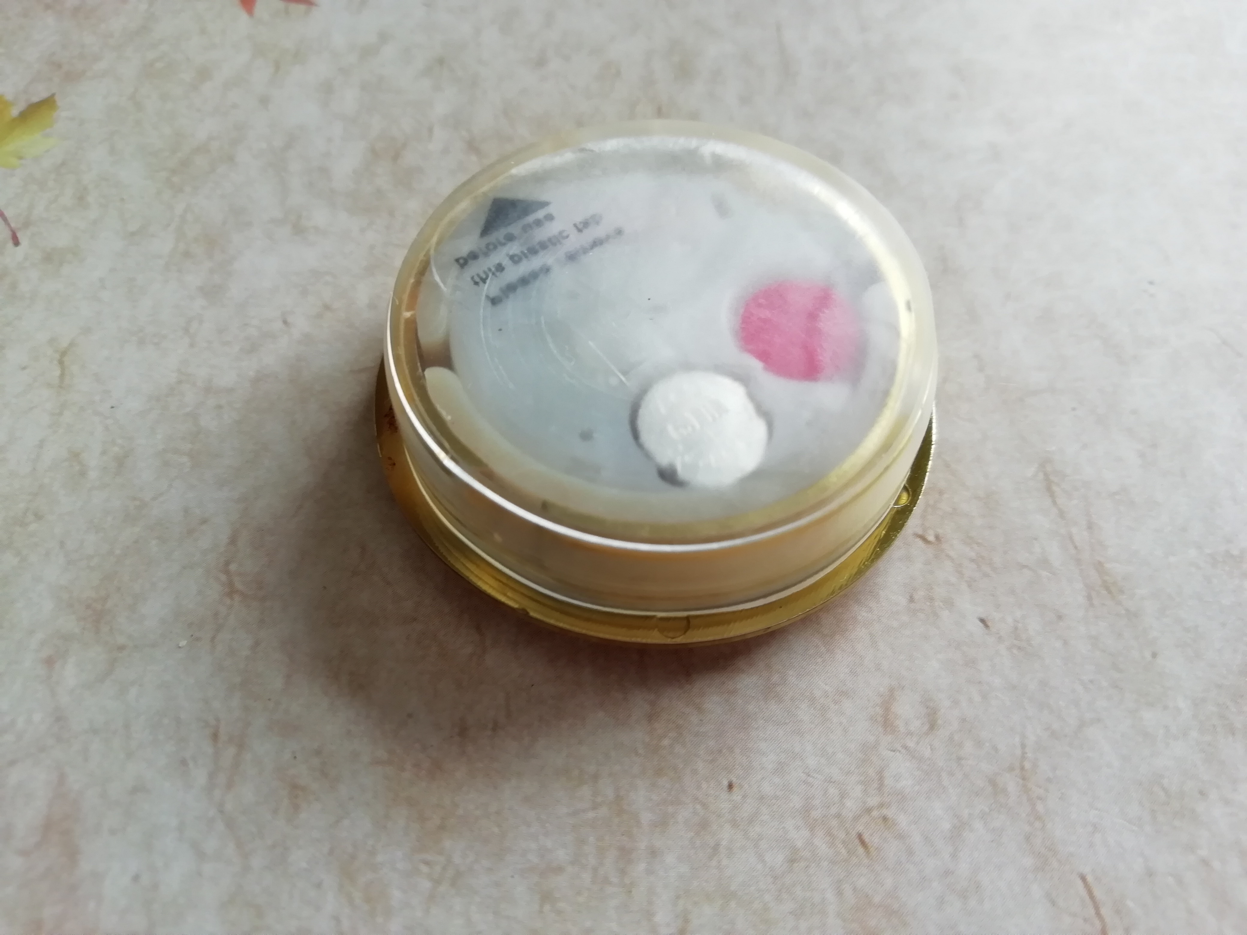 2PCS Gold Rim Face Diameter 39MM Insert Clock FIT-UP Arabic Number for Craft Clock