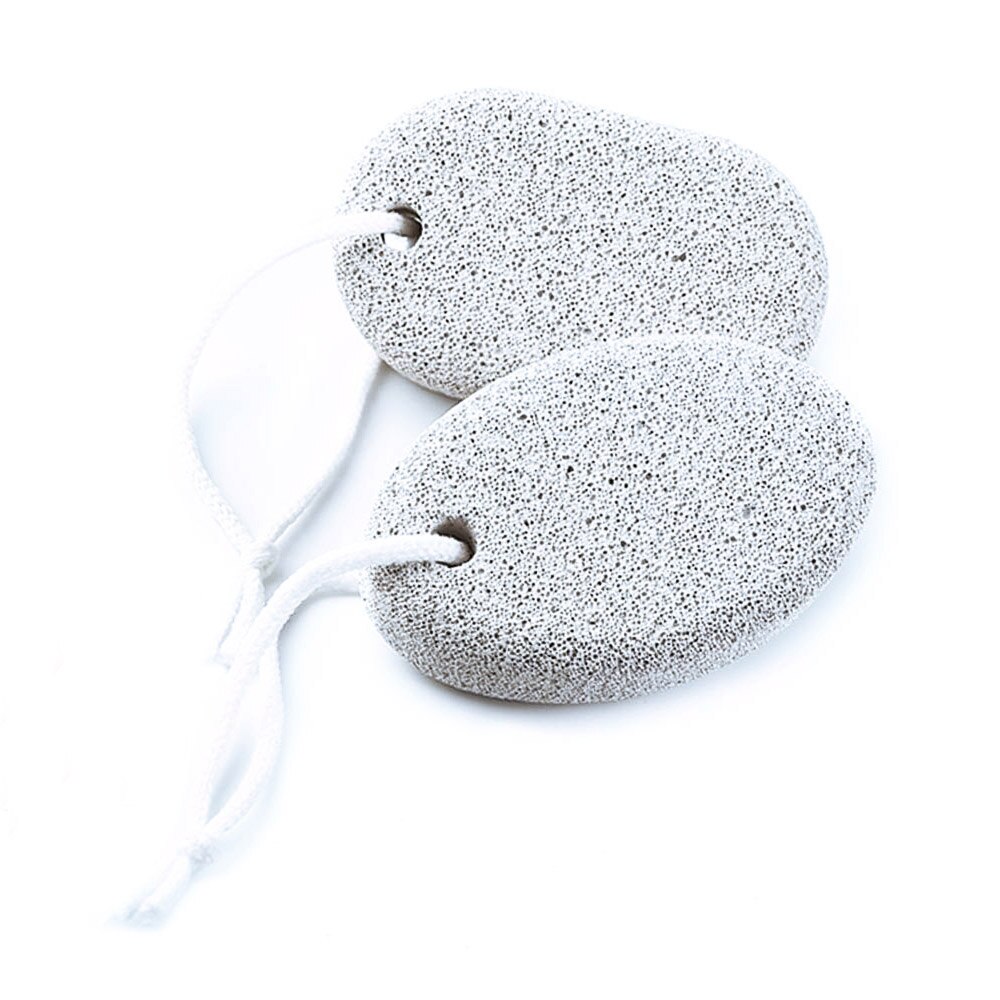 Scrub Stone Dead Skin Remove Pedicure Scrubber Natural Pumice Stone Foot File Foot Care Exfoliating Scrub Stone: Default Title