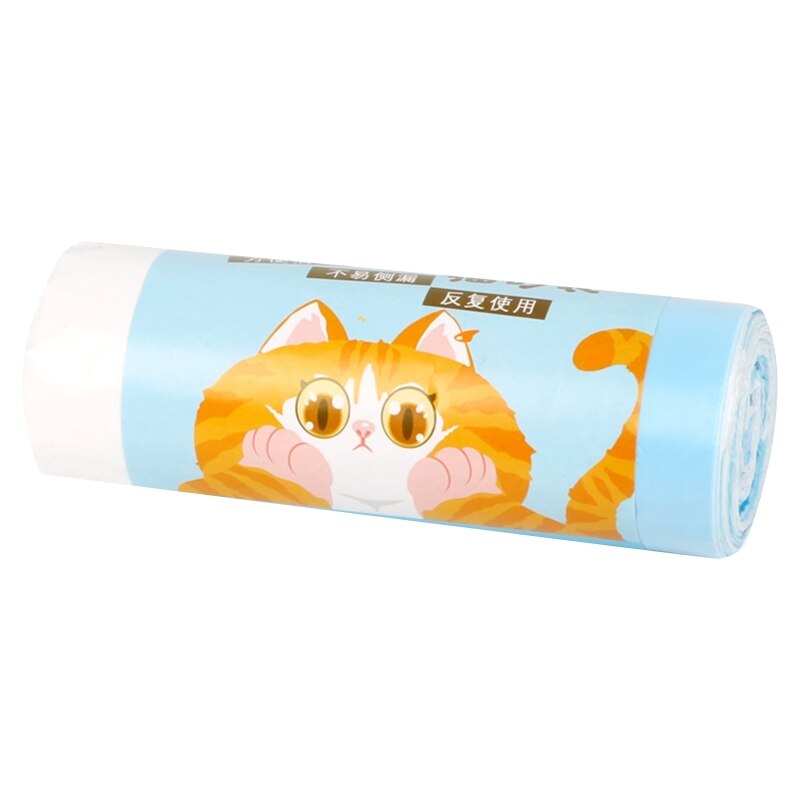 A0KE Litter Box Liners Thickened Pan Liner Extra Large Drawstring Waste Bags