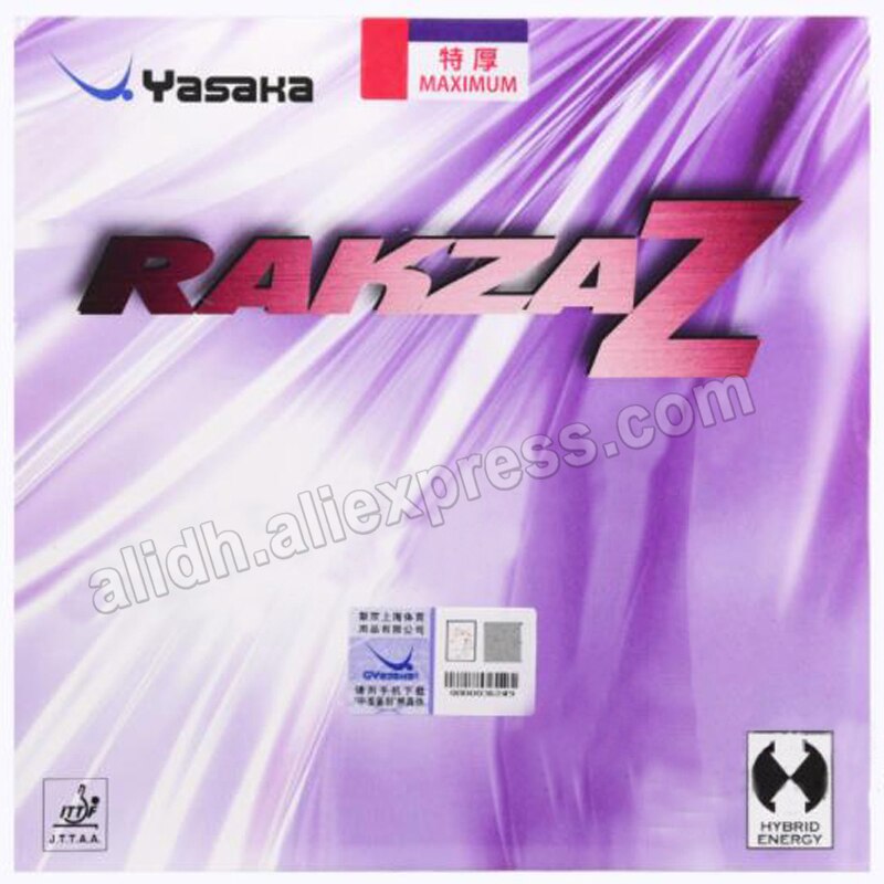 Original Yasaka RAKZA Z table tennis rubber B-87 pimples in fast attack with loop for table tennis racket ping pong racket