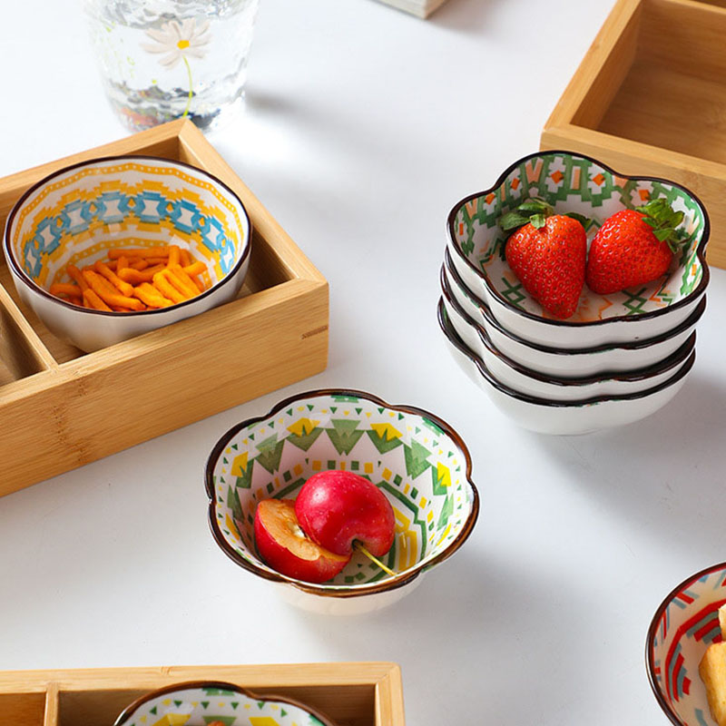 Assiette à collation en céramique, soucoupe à Sushi, plateau en bois, vaisselle à Dessert japonaise, adapté au Camping, Restaurant, hôtel, 2022