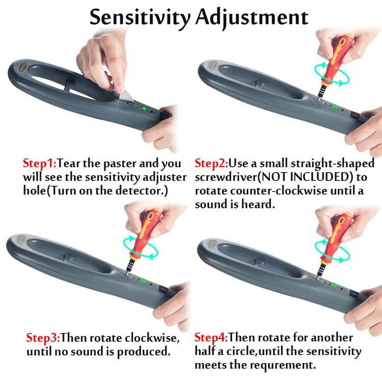 GC101H Portable Hand Held Metal Detector Body Scanner Security Equipment Industrial Metal Detector