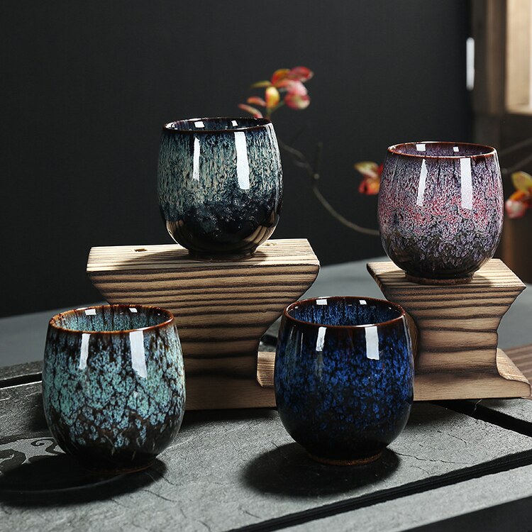 Chinese Keramische Kopje Thee Kung Fu Thee Cup Porselein Thee Set Warme Hand Cup 1 Pack WJ10219