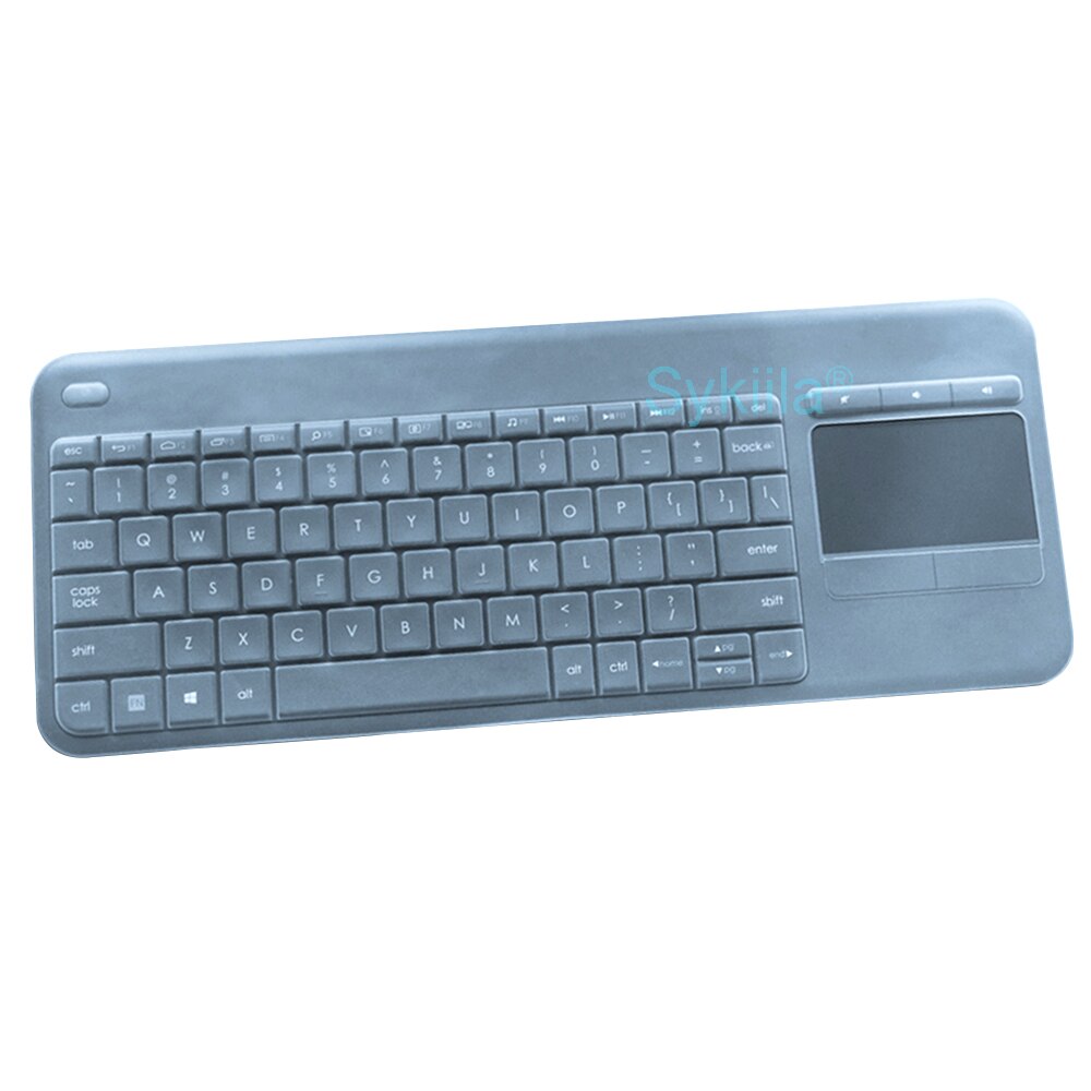 K400 Plus Toetsenbord Cover Voor Logitech K400 Plus Voor Logi K400 + Touchpad Draadloze Beschermende Protector Skin Case Siliconen Tpu
