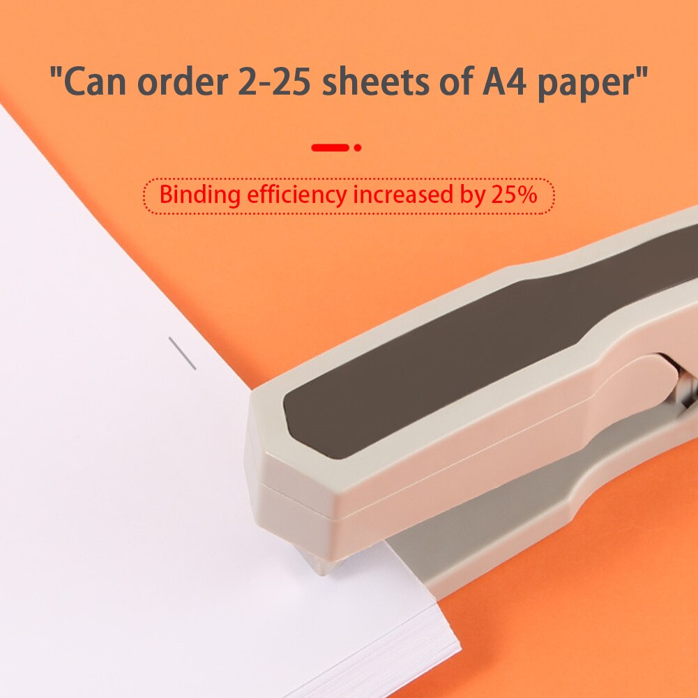 25 Sheet Stationery Manual Rotary Stapler Tacking Book Sewer Binding Supplies Bookbinding Machine Desktop A4 Paper Easy Operate