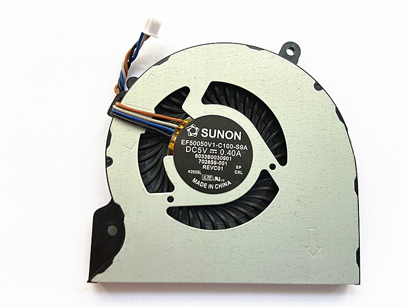Original laptop CPU Cooling fan for HP EliteBook Folio 9470 9470M 9480M Cooler Fan 702859-001