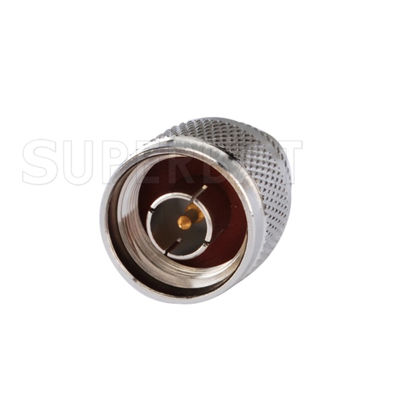 Superbat 5 stk n-bnc adapter n hann til bnc hunn rett rf cocaxial adapter