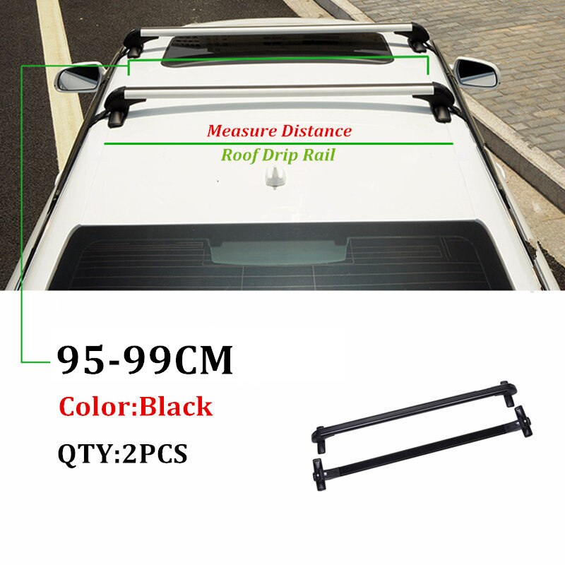 Porte-Bagages Toit COSTWAY 122.5x102cm - Capacité 75kg - Pour SUV Et Utilitaires