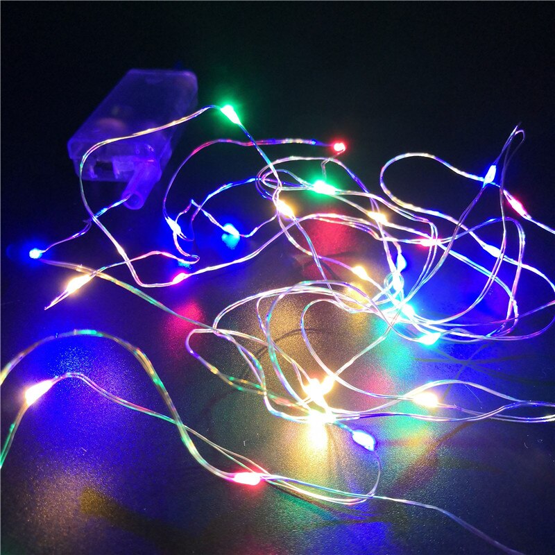 3M LED Guirlande String DIY Fairy Lights voor Jaar Kerstboom Bruiloft Verjaardag Party Clear Ballonnen Decoratie voor thuis