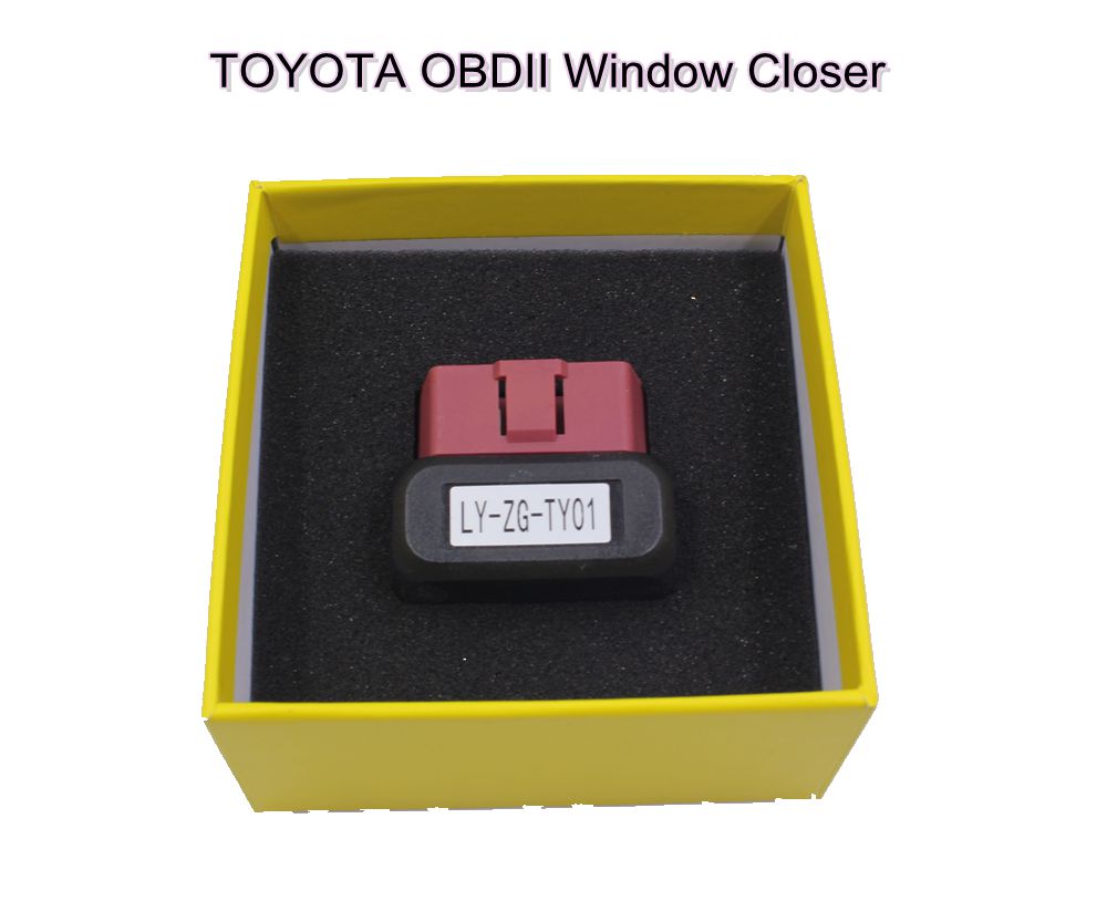 Plusobd Obd Venster Dichter Auto Window Roll Up Auto Glas Openning/Sluiten Voor Toyota Prado 2700 canbus Obdii Plug & Play