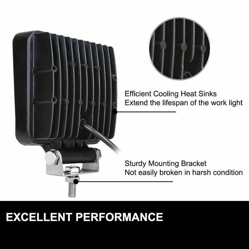 1pc 4 Inch Offroad LED Light Bar Flood Spot Combo Beam Spotlight 12/24V Voor Jeep ATV UAZ SUV 4x4 Truck Tractor LED Verlichting