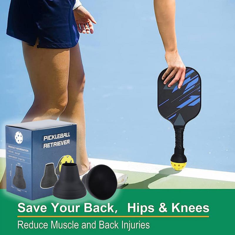 Tennis Ball Picker Upper Silicone Portable Tennis Picker Upper Table Tennis Picker Removable Tennis Ball Suction For Outdoor