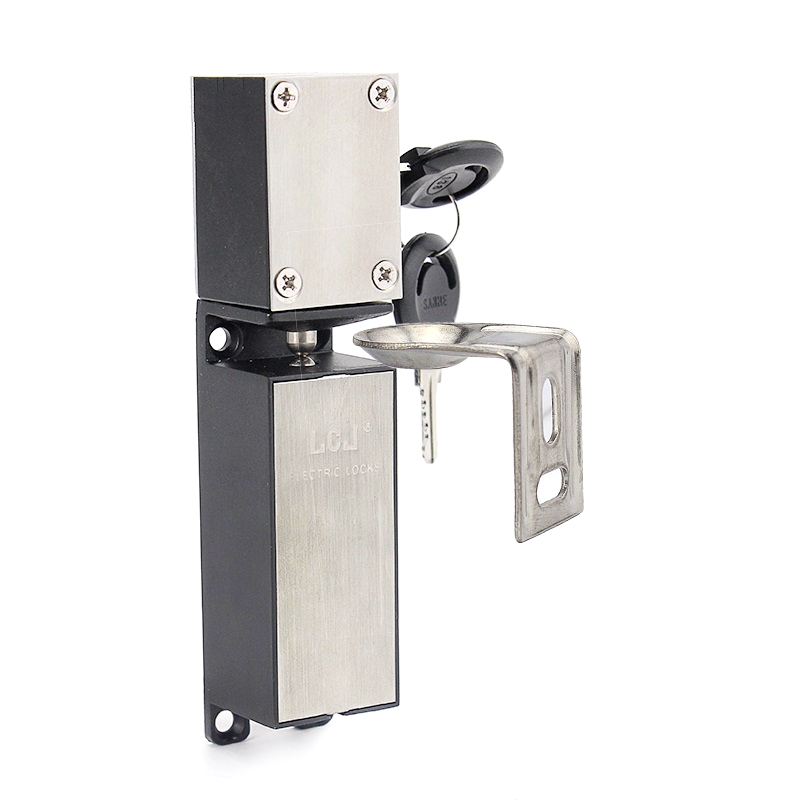 300 kg 12 v DC Elektrische Magnetische Einsteckschloss Tür Tor Schloss Regal Schrank Elektrische Fleck sperren Scheitern sicher: 24V Scheitern sicher Schlüssel