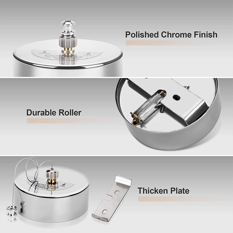 Punch-free Clothes Drying Rack Rope Home Storage Stainless Steel Retractable Clotheslines Clothes Dryer Organiser Laundry Hanger