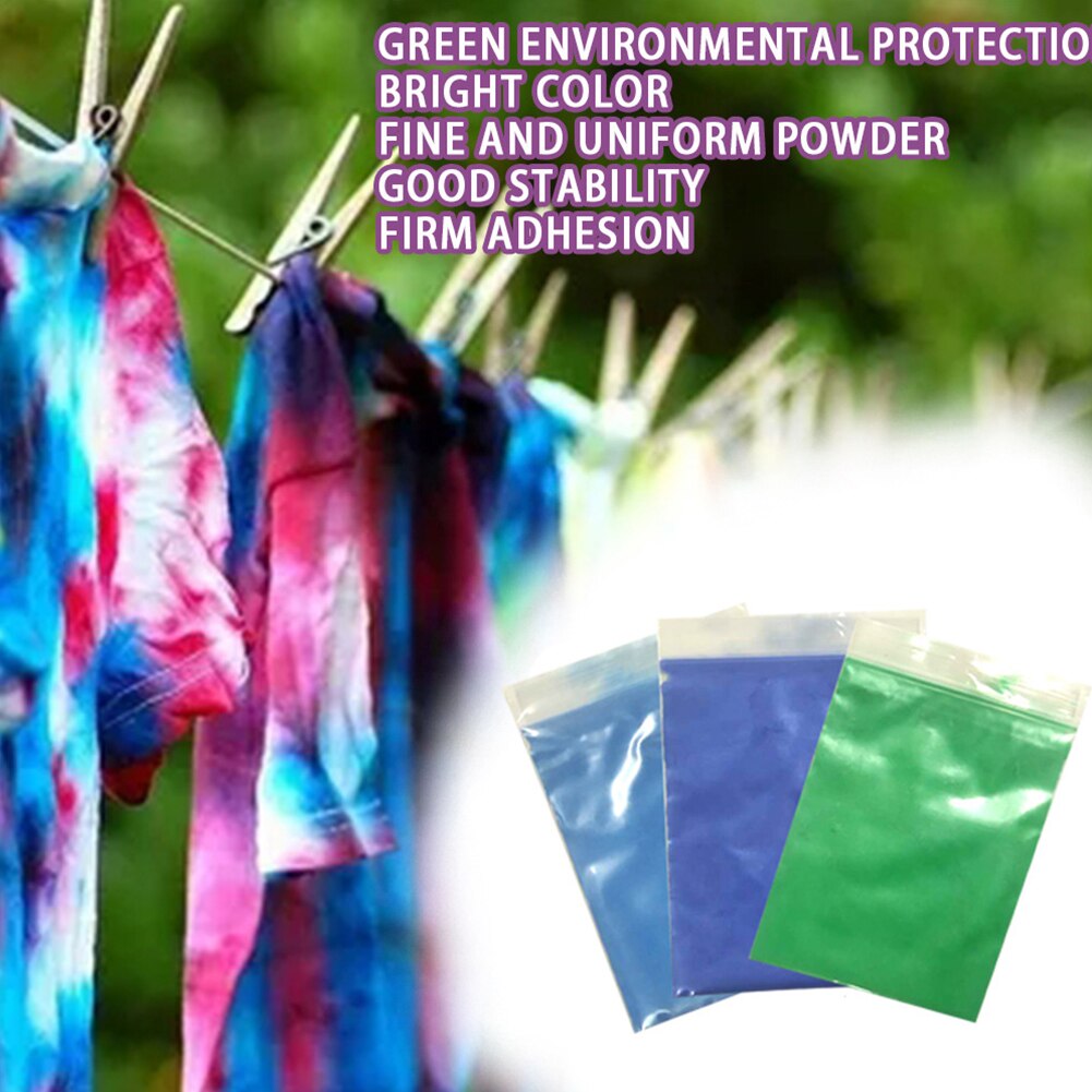 Quick Drying For Clothes Adult Beginners Textile Fabric Graffiti Painting Drawing Powder DIY Tie-dye Kit Scarves Hand Painted