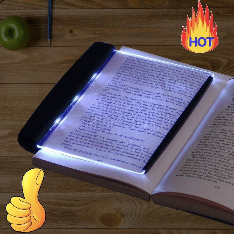 Brightness Adjustable Flat Panel Reading Light Child Student Night Reading Light Eye Protect LED Reading Light