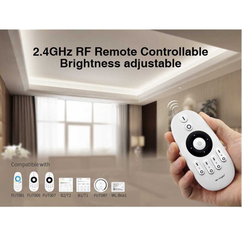 FUT036 Miboxer DC12V ~ 24V 2,4 GHz Einzigen Farbe LED Streifen Regler dimmen LED lampe licht Band Dimmer Können gesteuert werden mit APP