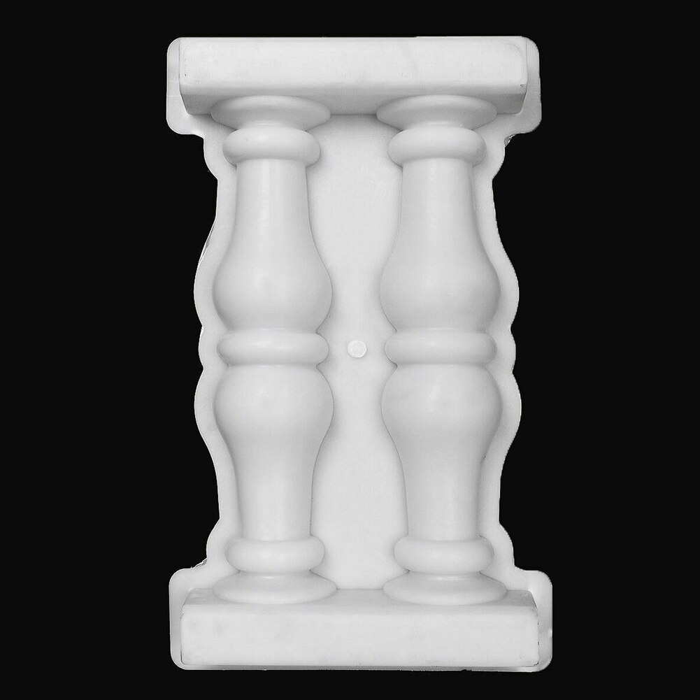 Bianco colonna romana stampo ringhiera miglioramento della plastica facile da applicare balcone esterno riutilizzabile recinzione da giardino pavimentazione decorativa fai da te