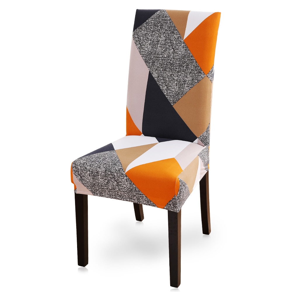 Spandex stoltrekk stretch elastisk spisesetetrekk for bankett bryllup restaurant hotell anti-skitten avtagbar