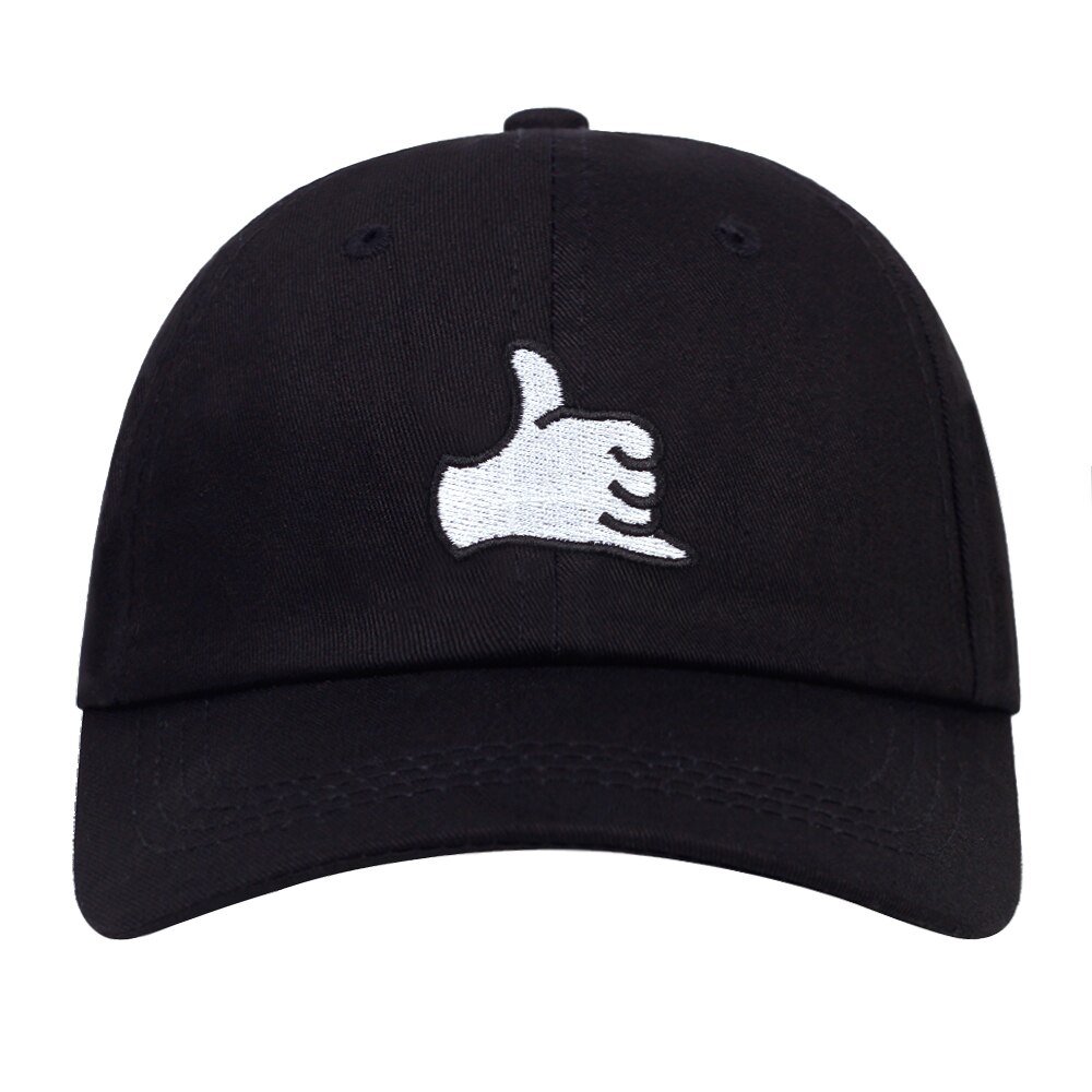 Nowe mody wyhaftowany palec czapka z daszkiem na wolnym powietrzu Sporty czapka golfowa regulowana bawełna dzikie czapki biodro-hopowe dla obu płci czapki tirówki: Default Title