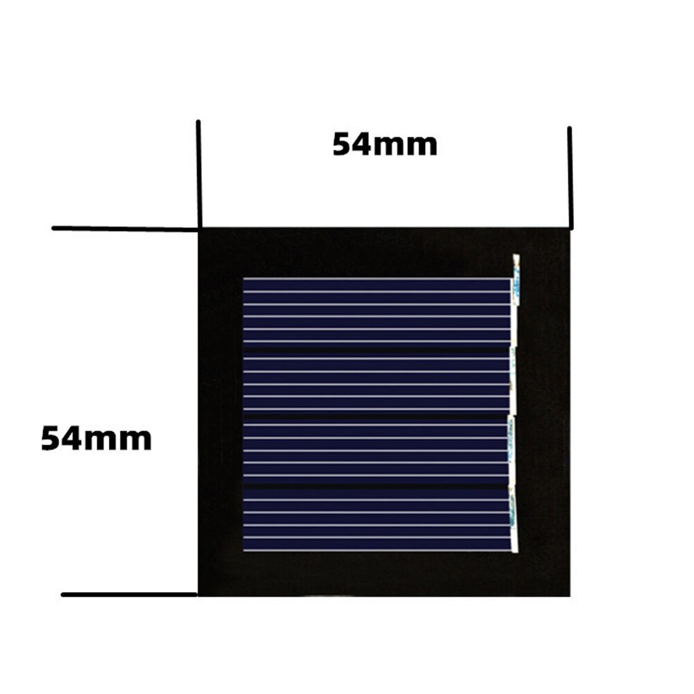 Mini Zonnestelsel Zonnepaneel 2V 0.2W Huishouden Outdoor Solar Power Decor Voor 1.2V Ni Mh Batterij mobiele Telefoon Oplader