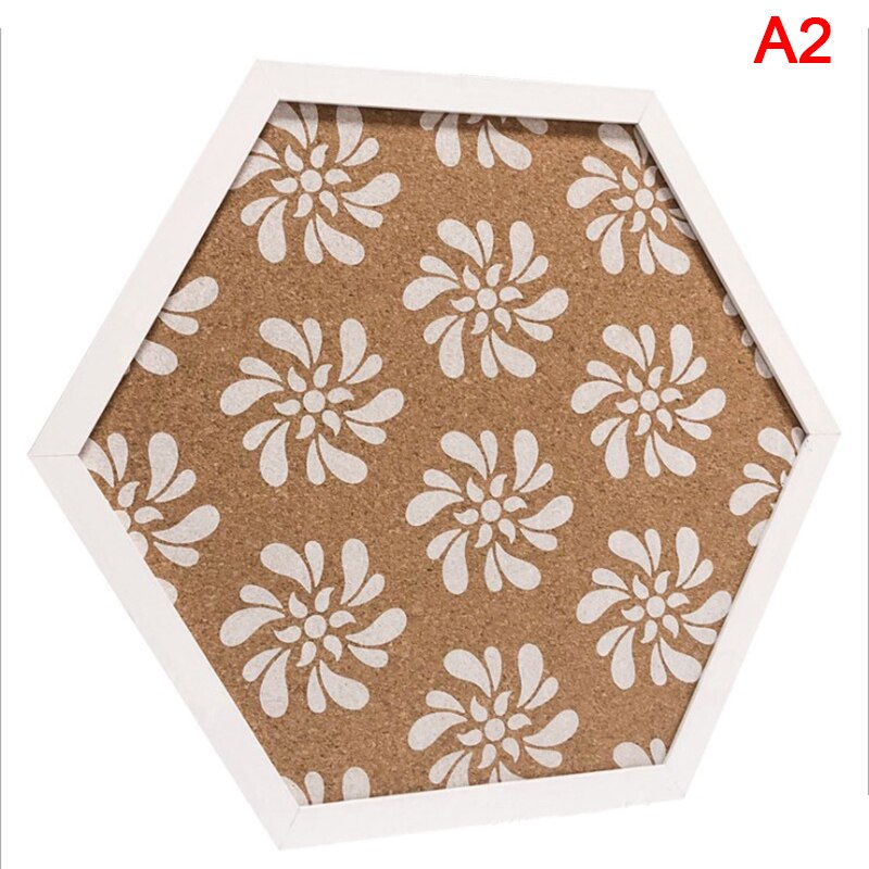 Cork Wood Wall Hanging Message Bulletin Board Frame Notice Note Memo Board for Home Office Shop School Photo Background: A2