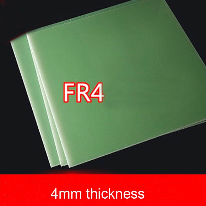 Hoja de fibra de vidrio FR4 de 4mm de espesor, placa epoxi verde agua, tablero de resina epoxi de 3240 FR-4, fibra de vidrio
