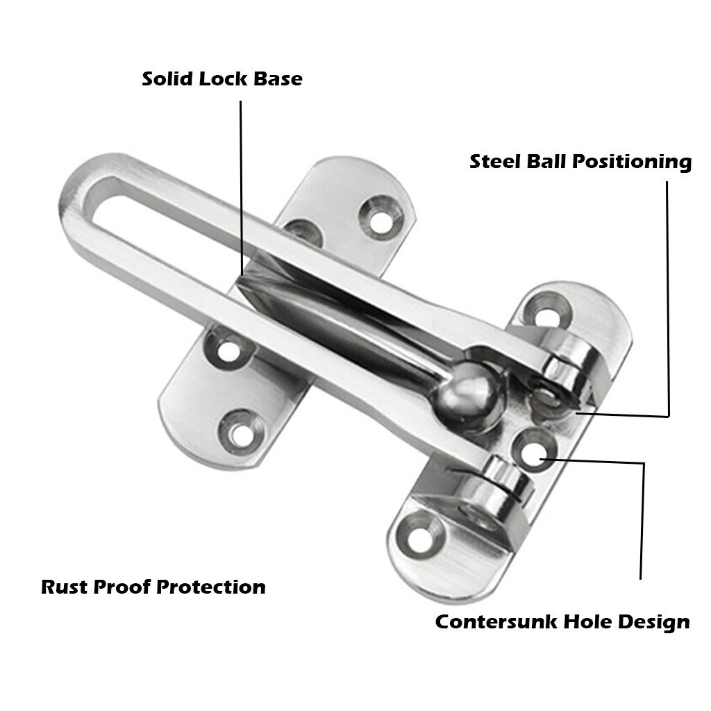 Home Security Door Lock Front Door Locks Home Reinforcement Lock high solid aluminum alloy CD