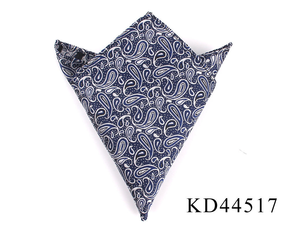 Pakken Pocket Plein Voor Mannen Vrouwen Bloemen Geweven Borst Handdoek Sjaal Heren Zakdoek Mannen Pak Pocket Handdoek Voor bruiloft: Ivoor