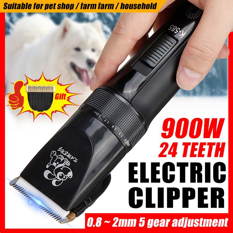900W Portable Electric Sheep Goat Shearing Machine Clipper Farm Shears Cutter Wool Scissor Cut Machine Pet Dog Cat Hair Trimmer