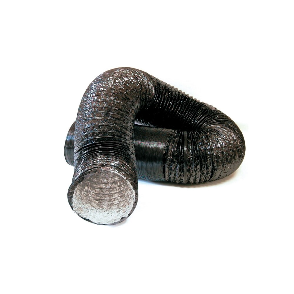 Tubo flexible aluminio PVC negro para ventilacion y climatizacion, pstrongTubo superflexible/strong de gran resistencia té