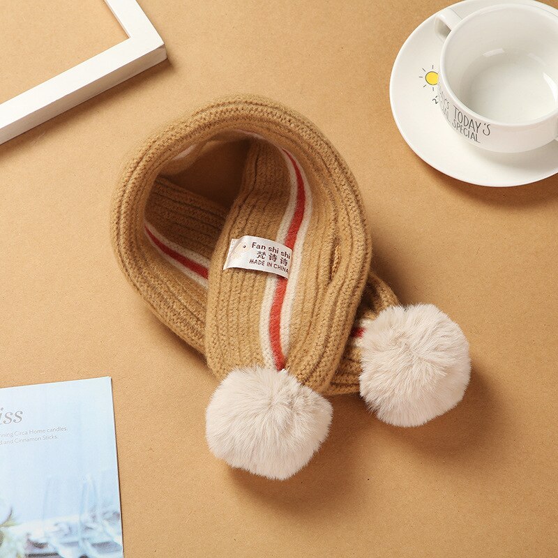 Baby Sjaals Meisjes Gebreide Sjaals Cartoon Katoen Sjaals Jongens Warme Herfst En Winter Verdikte Baby Sjaals: 6