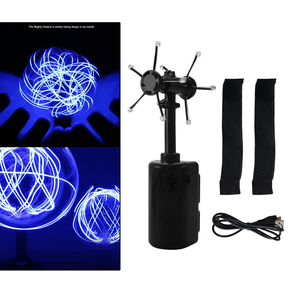 Luminous Rotating Led Light Electric Whirl Spinning Toy Night