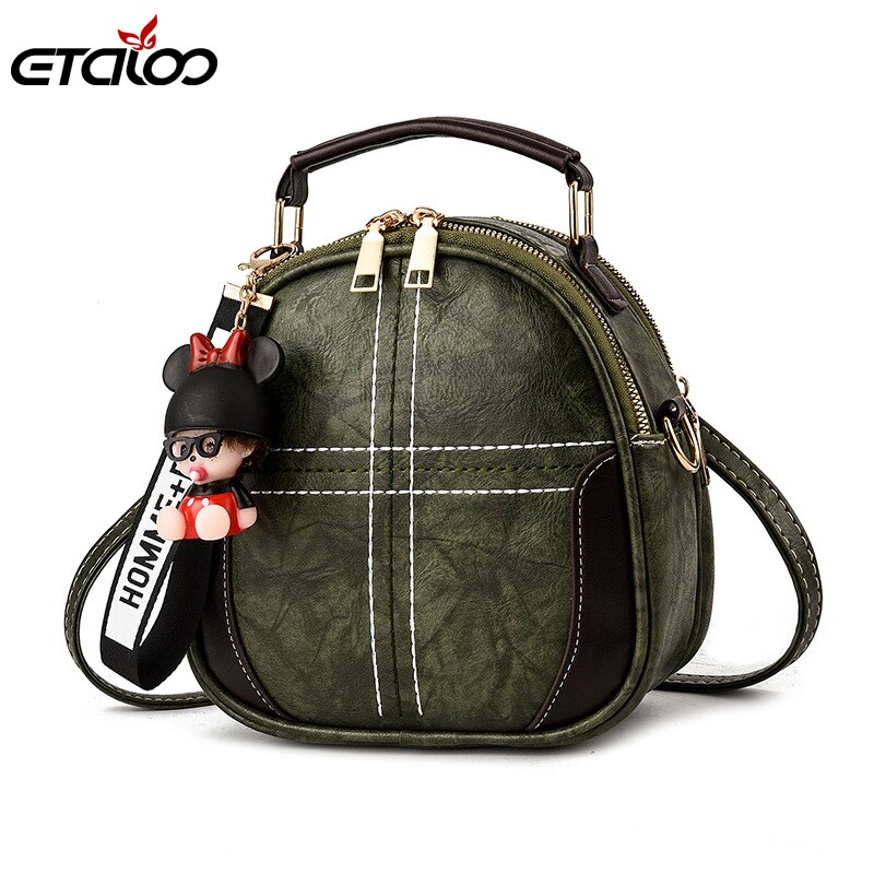 Frauen Handtasche Leder Frauen Umhängetasche Kleine Umhängetasche Handtasche Casual Frauen Taschen