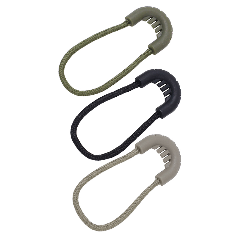 Bag PVC Zipper Puller Luggage Handbag Easy Installation Sturdy Zip Backpack Wear Resistant Zipper Head Bag Parts Accessories