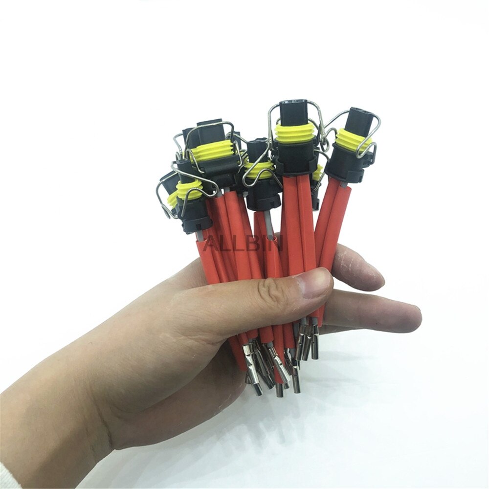 1pcs FOR CATERPILLAR CAT 330D 336D/C9 Excavator Injector plug injector solenoid valve harness plug Excavator Accessories