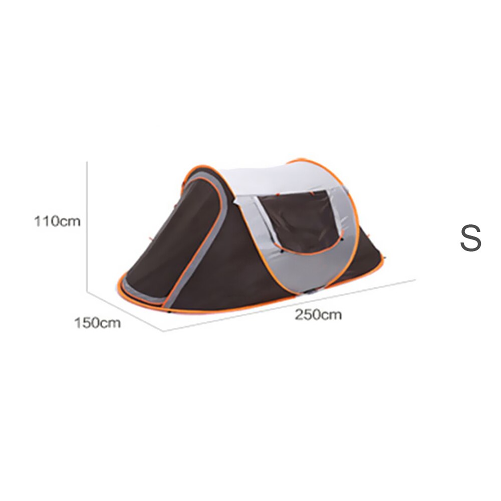 Hasika Tente Camping 2 Personnes Pare-Soleil Jaune - Installation 120s, Étanche 3000 Mm, UPF 50+