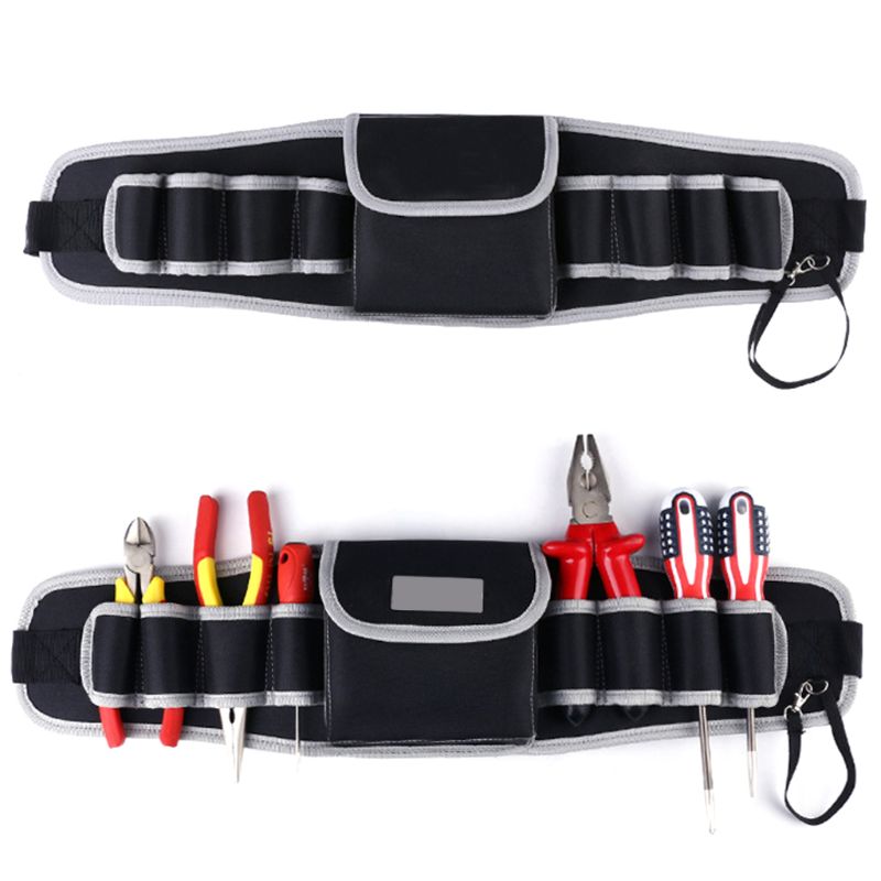 Electrician Drill Tool Bag Waist Pocket Pouch Belt Storage Holder Maintenance Kit 32CC: 2