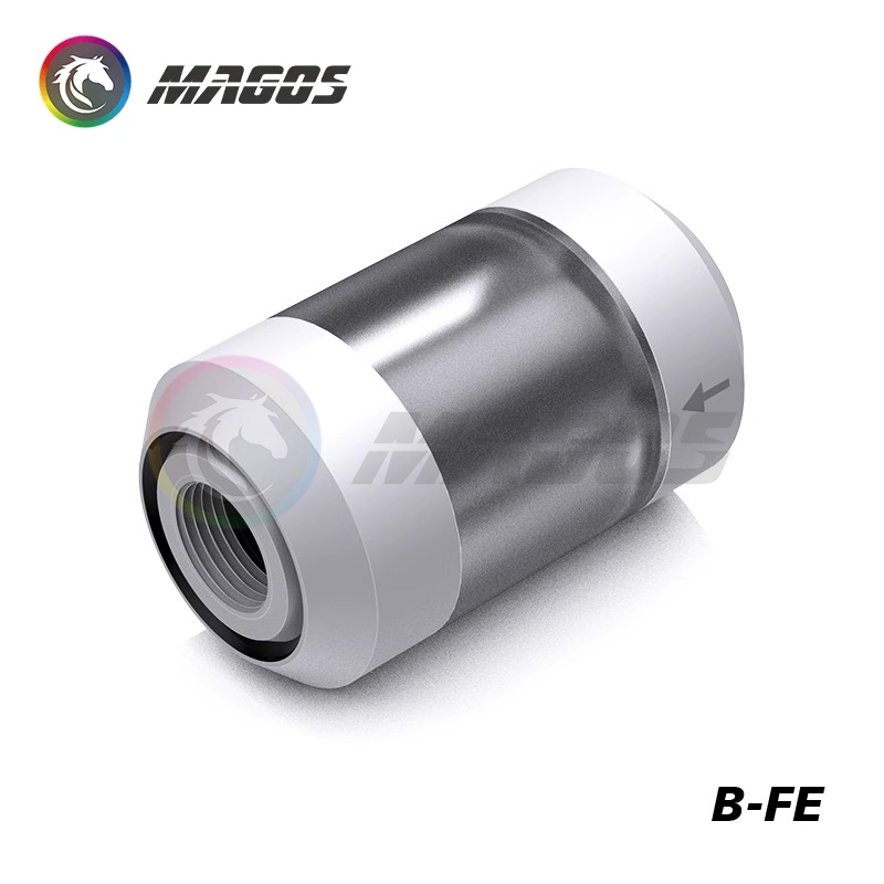 B-FE-Wasserkühlungsfilter aus Metall mit hoher Durchflussrate und geringer Wasserbeständigkeit, 0,058 mm Loch, DIY G1/4'' Gewinde, 250 Mesh Filternetz