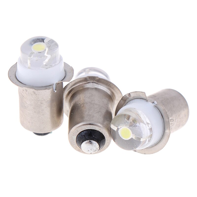 Lumière LED ampoule P13.5S 0.5W travail lumière lampe de poche torche lumière remplacement Led ampoule travail lumière lampe 3V 4.5V 6V