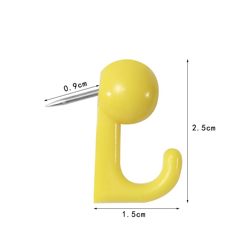 200PCS Color Pins Pushpin Hook Nail Positioning Pin Safety Pin Clothing Positioning Pin Safety Pin DIY Locating Pins with Box