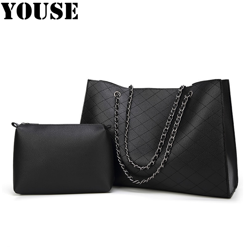 YOUSE nouvelle tendance de la sac à main femme à une épaule avec une chaîne polyvalente Style sacs à main de luxe femmes sacs