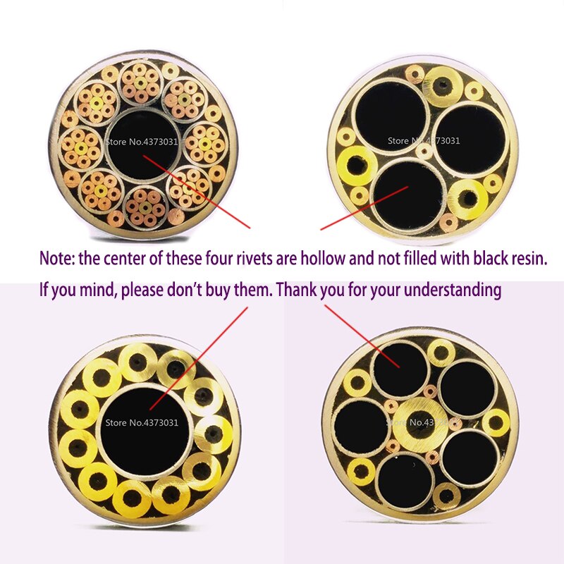 Rebites com pino de mosaico para faca, 11 tipos de design, 10mm, diy, alça de parafuso, decoração requintada, alça de faca, ferramenta, rebites, comprimento 9cm