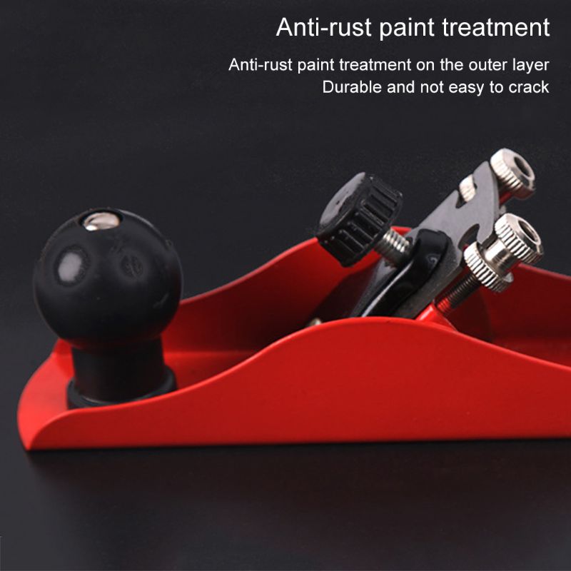 Adjustable Smoothing Bench Hand Plane Wood Hand Planer Woodworking Woodcraft Carpenter Wood Planer No.4 Blade width 45mm