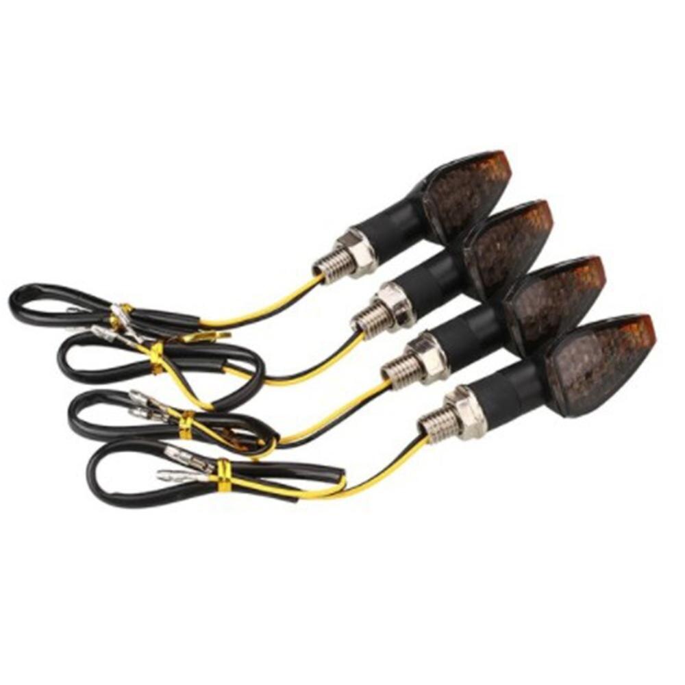 2 stücke/4 Stücke Motorrad Blinker Lichter Dreieck LED sequentiell Blinker Indikatoren Universal-